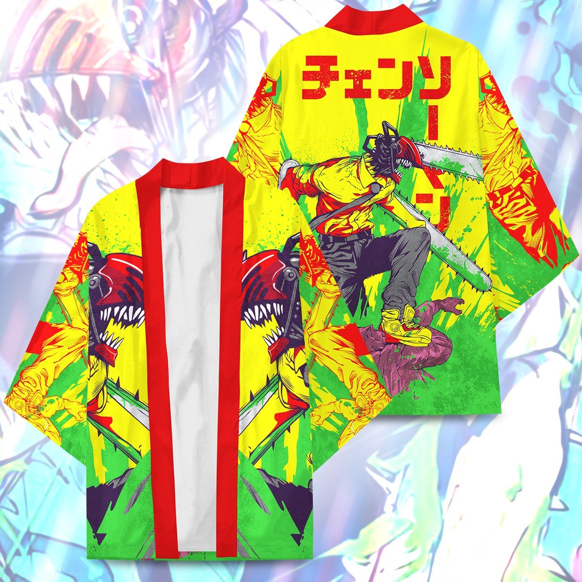 chainsaw man kimono 198346 - Anime Kimono Store