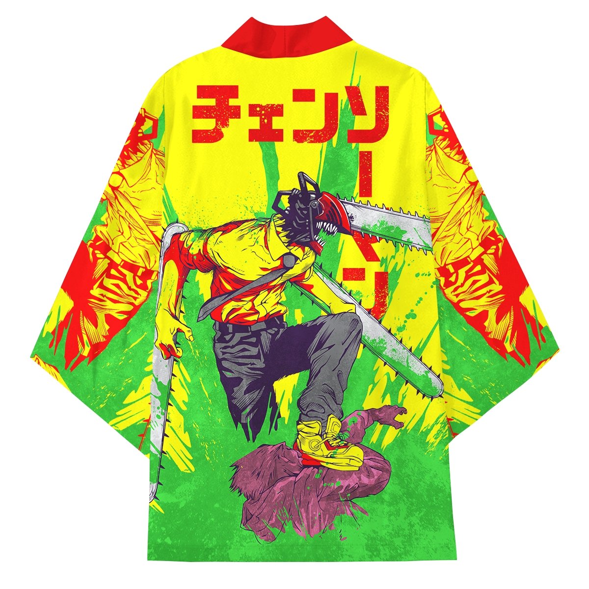 chainsaw man kimono 319449 - Anime Kimono Store