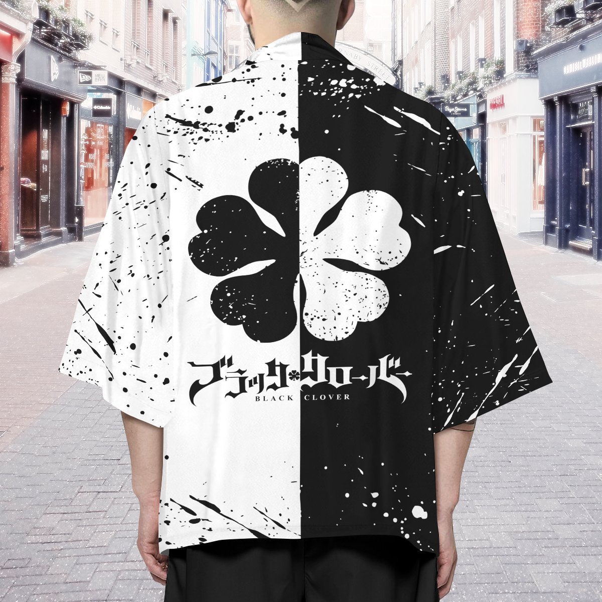 five leaf clover kimono 794525 - Anime Kimono Store