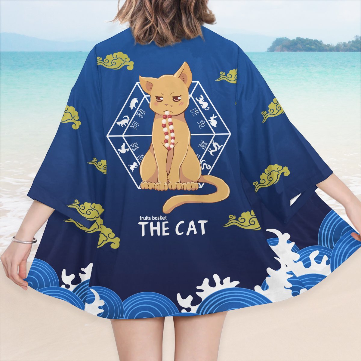 kyo the cat kimono 237949 - Anime Kimono Store