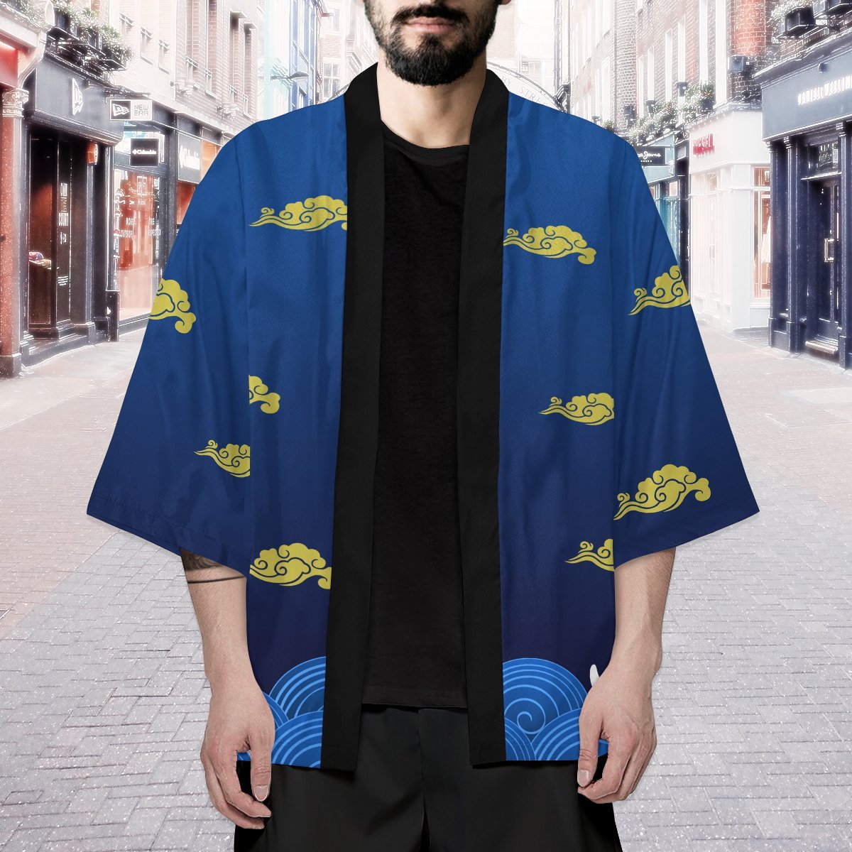 kyo the cat kimono 343005 - Anime Kimono Store