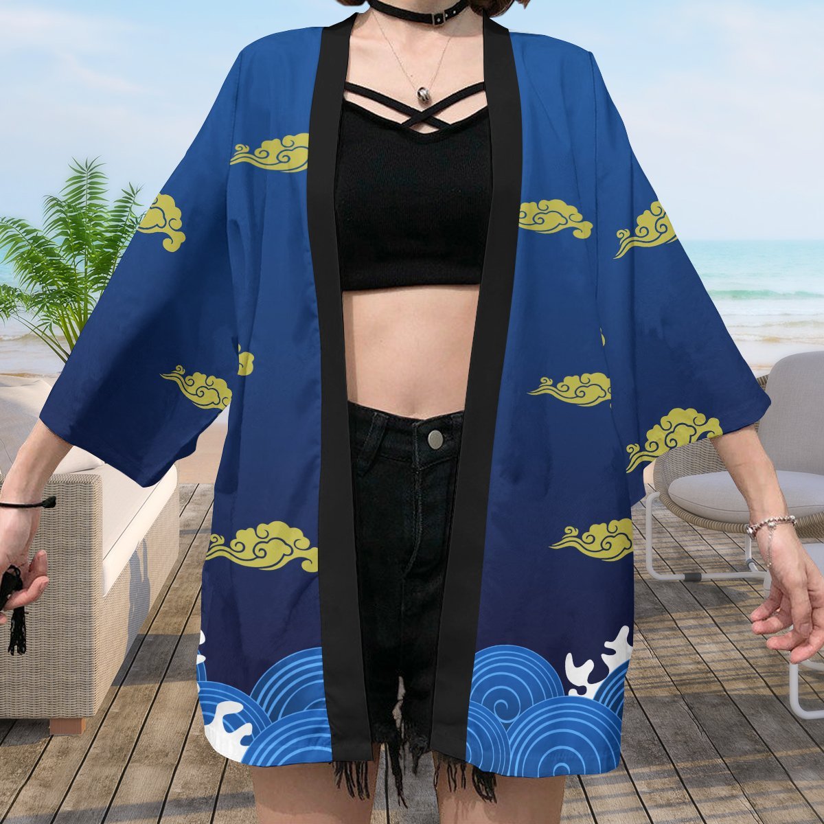 kyo the cat kimono 423132 - Anime Kimono Store