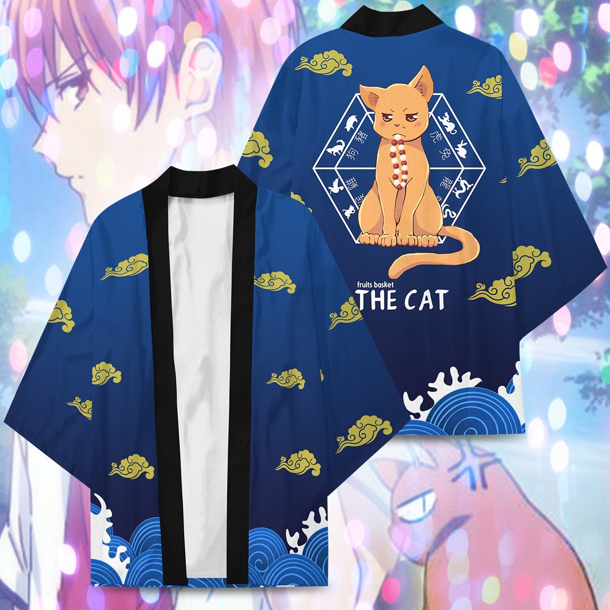 kyo the cat kimono 687666 - Anime Kimono Store