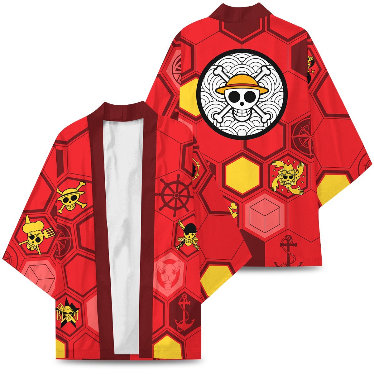 mugiwara pirates kimono 272372 - Anime Kimono Store
