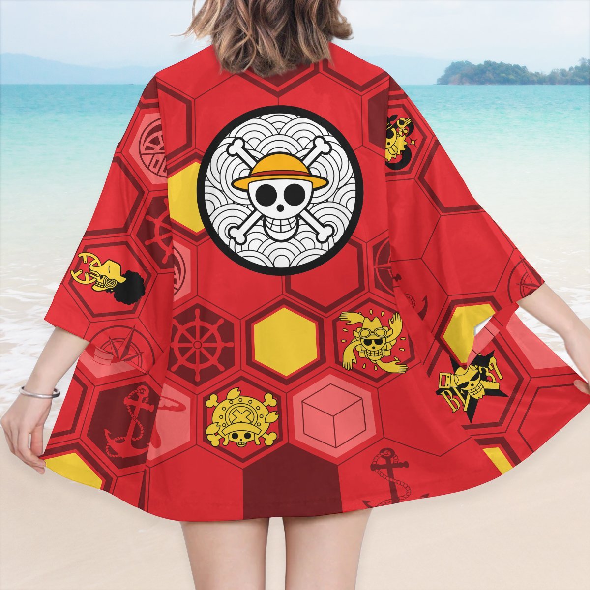 mugiwara pirates kimono 461036 - Anime Kimono Store