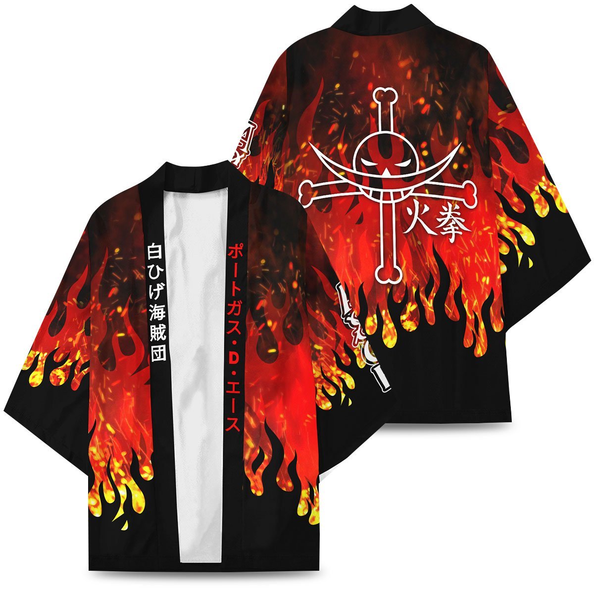 op ace kimono 131395 - Anime Kimono Store