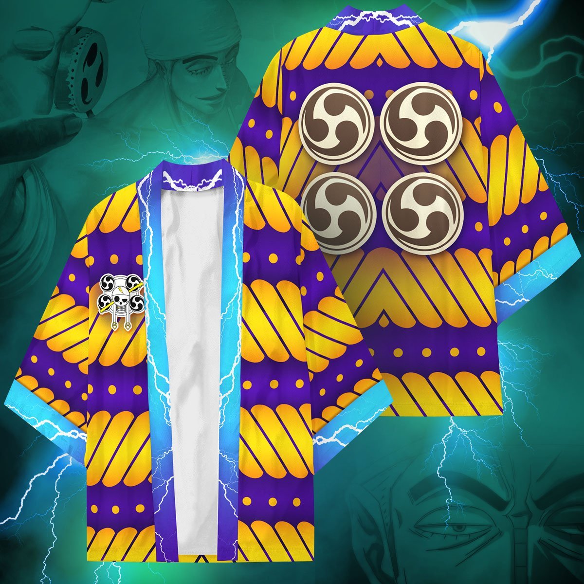 op god eneru kimono 209932 - Anime Kimono Store