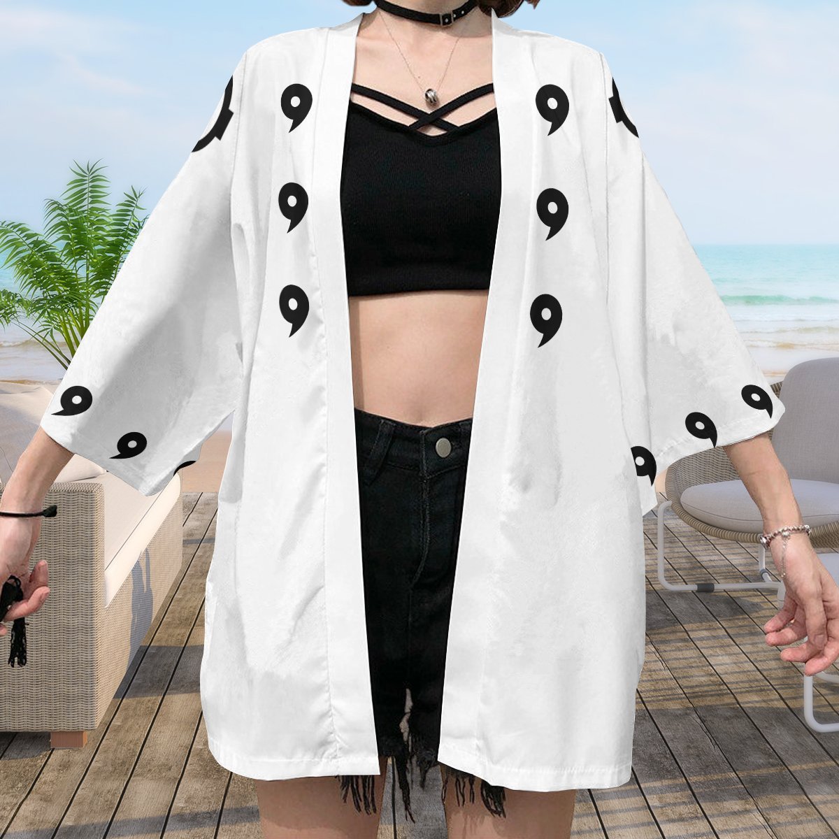 six paths white kimono 217743 - Anime Kimono Store