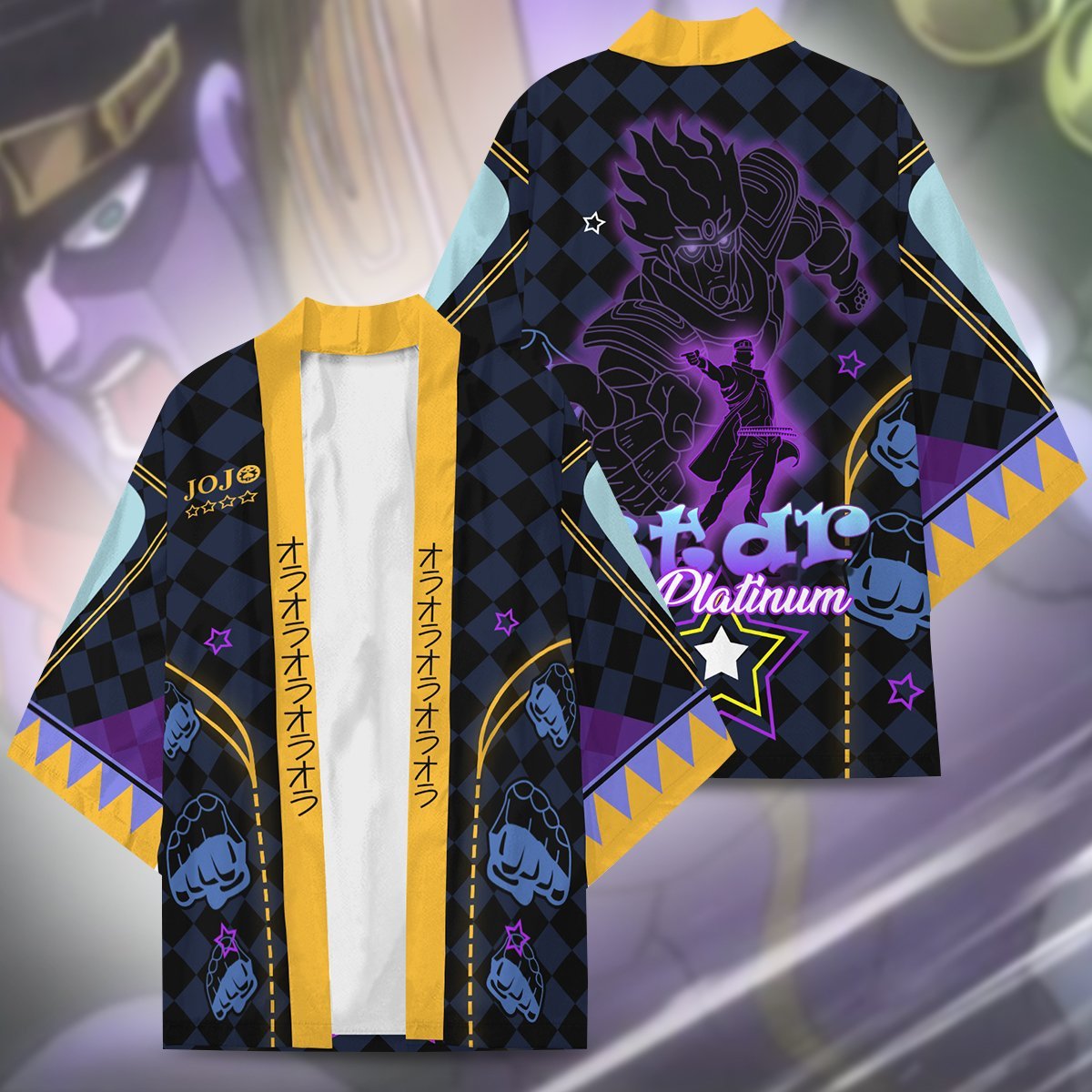 star platinum kimono 679305 - Anime Kimono Store