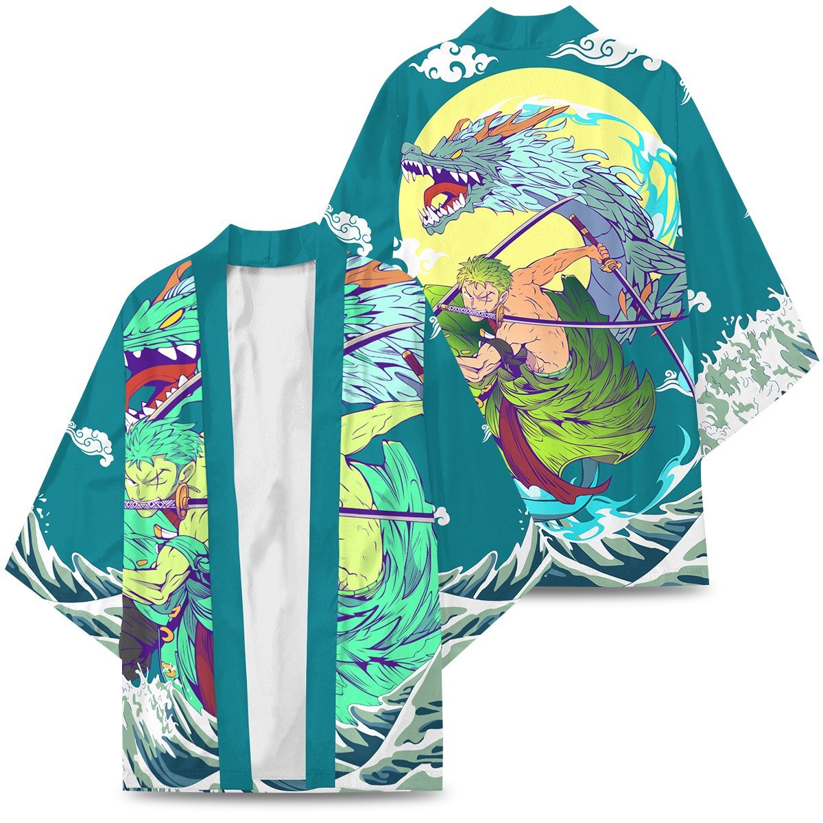 zoro three sword kimono 768791 - Anime Kimono Store