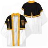 Anime Black Clover Asta Emperor Cosplay Casual Cape Coat Male 3D Digital Print Kimono Thin Robe - Anime Kimono Store
