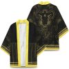 Anime Black Clover Asta Emperor Cosplay Casual Cape Coat Male 3D Digital Print Kimono Thin Robe 5 - Anime Kimono Store