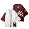 Anime SPY X FAMILY Kimono Cosplay Costume Anya Forger Kimono Haori Cloak Harajuku Tops Bathrobe Halloween 1 - Anime Kimono Store