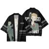 Anime SPY X FAMILY Kimono Cosplay Costume Anya Forger Kimono Haori Cloak Harajuku Tops Bathrobe Halloween 5 - Anime Kimono Store