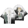 Anime SPY X FAMILY Kimono Cosplay Costume Anya Forger Kimono Haori Cloak Harajuku Tops Bathrobe Halloween 7 - Anime Kimono Store