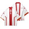 Sword Art Online Kirigaya Kazuto Kimono Cosplay Shirt 3D Print Japan Samurai Cardigan Women Men Haori 2 - Anime Kimono Store